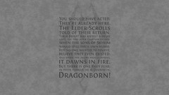 The elder scrolls v skyrim the elder scrolls video games Quotes