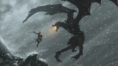 the elder scrolls v skyrim video games dragon alduin dovahkiin