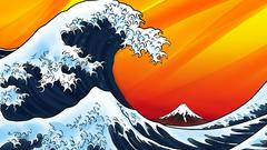 The Great Wave off
