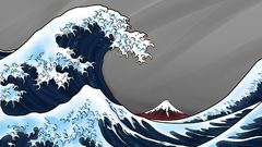The Great Wave off