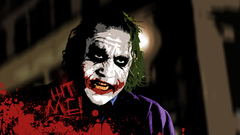 The joker cartoonish The