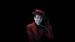 The joker dc comics minimalistic