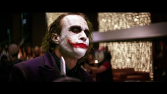 The joker Heath Ledger