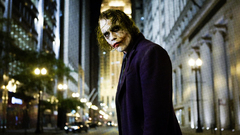 The joker Heath Ledger