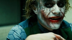 The joker Heath Ledger