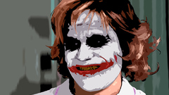 The joker heath Ledger