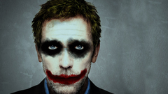 The joker Hugh Laurie