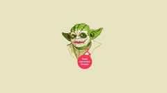 The joker minimalistic crossovers yoda