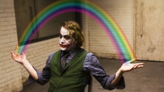 The joker rainbows Heath