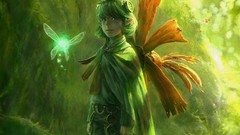 The legend of zelda fantasy art Saria