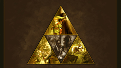 The legend of zelda video games triforce