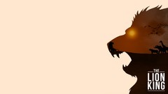 The Lion King childhood disney fan art Simba minimalistic Timon 
