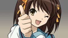 the melancholy of haruhi suzumiya anime girls Anime