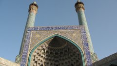 The mosque at isfahan