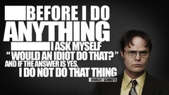 The Office rainn wilson dwight schrute Quotes