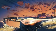 The Place Promised in Our Early Days Anime sky