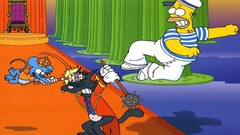 The Simpsons funny Homer Simpson Itchy and Scratchy