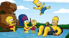 The Simpsons Homer Simpson Bart Simpson Lisa Simpson Marge 