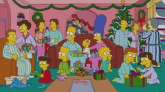 The Simpsons Homer Simpson Bart Simpson Maggie Simpson Christmas