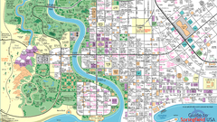 The Simpsons Maps Springfield