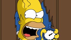 The Simpsons The Shining screaming pocket watch Homer Simpson 