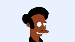 The simpsons white background