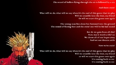 The stampede Anime trigun