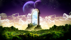 The universe abstract artwork