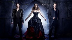 The Vampire Diaries TV shows Ian Somerhalder Nina Dobrev Paul 
