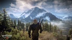 the witcher 3 wild hunt geralt of rivia landscape video games