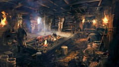 The witcher concept art the witcher 3 wild hunt games art
