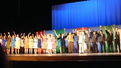 Thespians bumping ) With