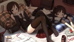 Thigh highs anime girls