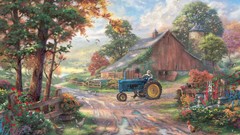 Thomas Kinkade artwork