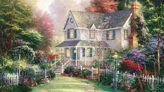 Thomas Kinkade artwork