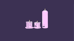 Threadless Candles minimalistic funny