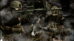 Three American soldier awesome Gentlemen SAS pyren