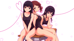 Three brunettes groups Amagami