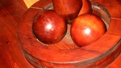 Three Leonardo spheres ) With around designed bearings