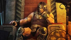 Throne 3d video games age of conan