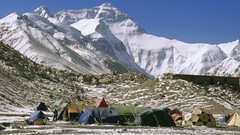 Tibet Camp Mount Everest