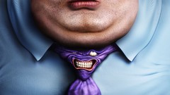 Tie fat funny Photo