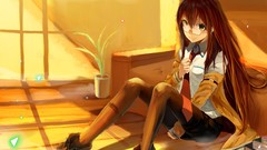 Tie glasses long hair