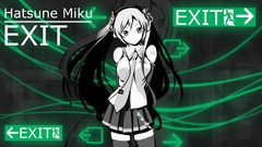Tie long hair anime girls hatsune miku vocaloid twintails