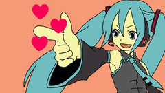 Tie long hair twintails