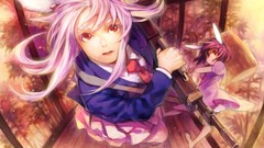 Tie red eyes pink hair school uniforms touhou reisen udongein 