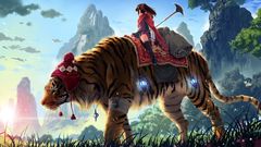 Tiger riding own 4chan found