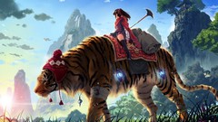 Tigers fantasy art Anime