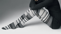 Tights striped legwear