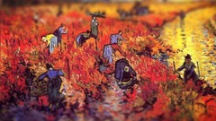 Tilt-shift Vincent van Gogh